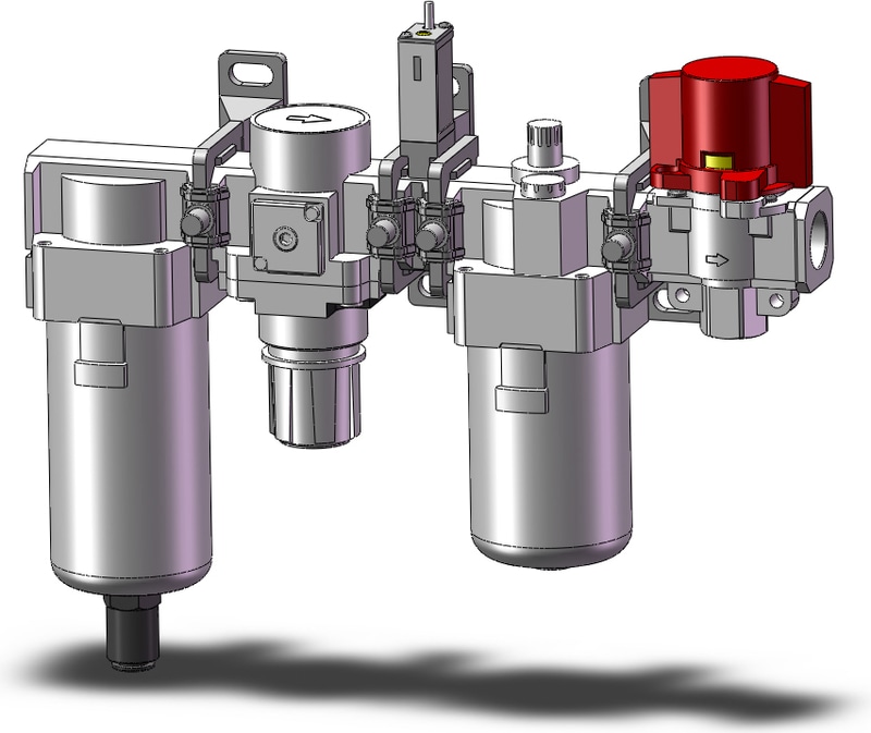 SMC AC40-04D-SV-B