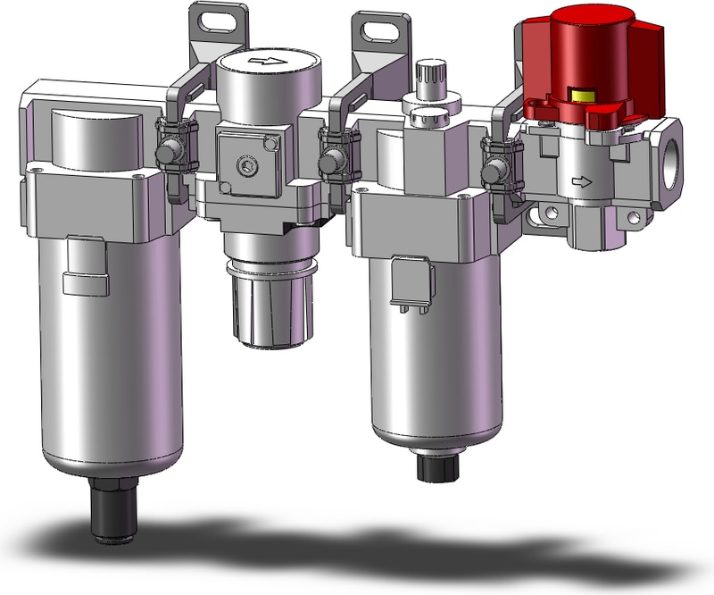 SMC AC40-04D-V-12-B