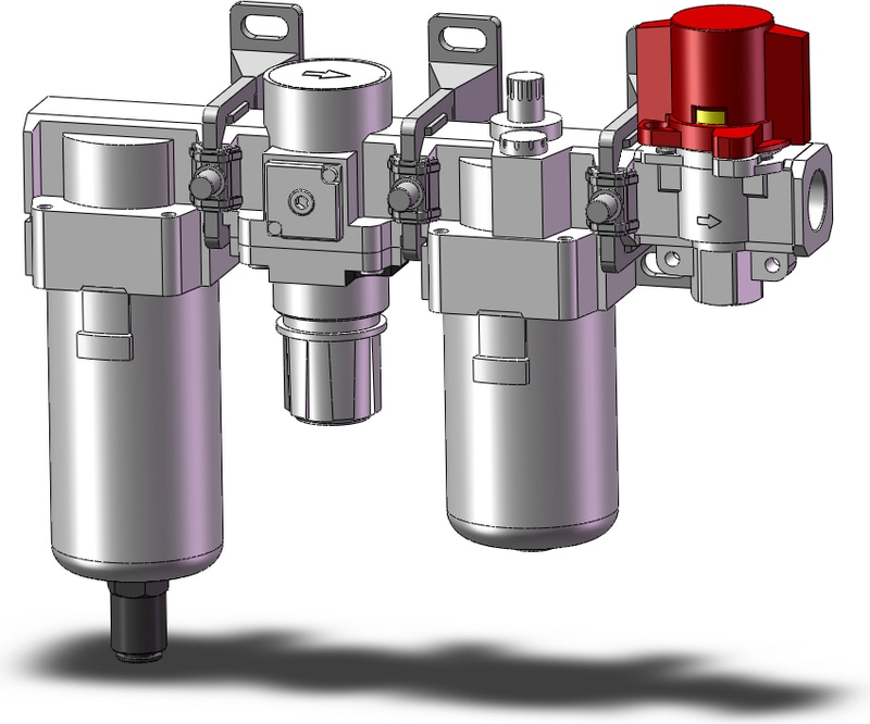 SMC AC40-04D-V-B
