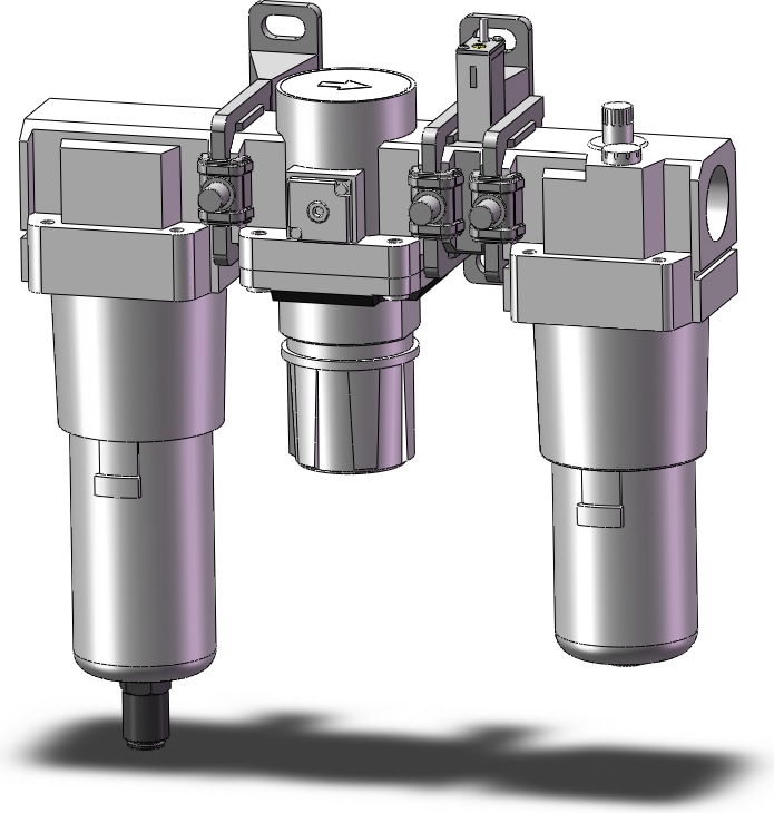 SMC AC50-10D-S-B