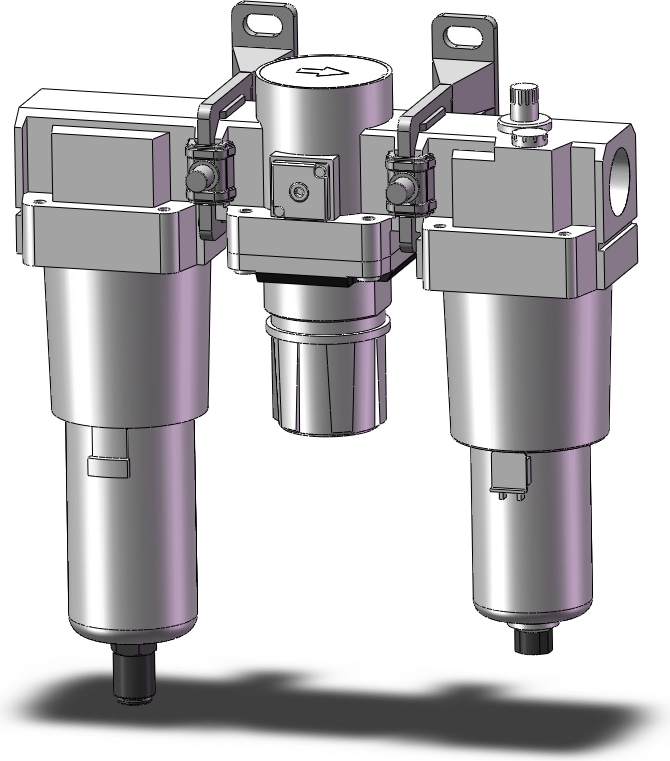 SMC AC60-F10C-2-B