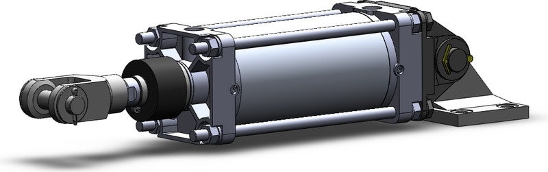 SMC CA2D100TN-150KZ-NW