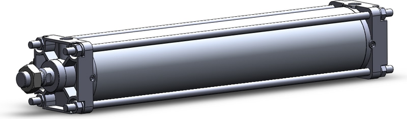 SMC CBA2B100-500-WL