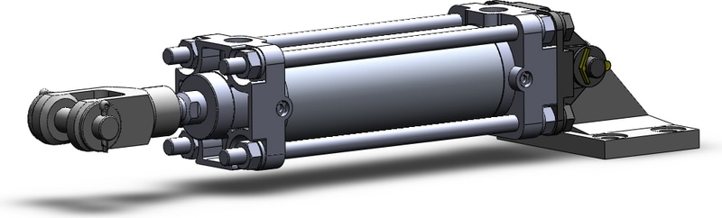 SMC CDA2D40-100Z-NW