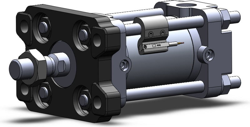 SMC CDA2F40-25Z-M9BLS