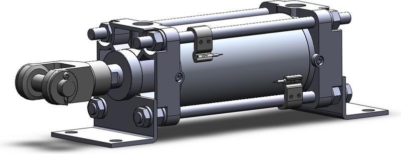 SMC CDA2L80-125Z-W-M9BL