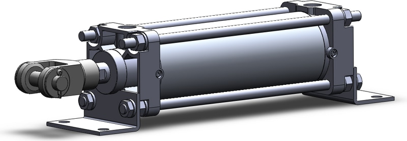 SMC CDA2L80-200Z-W