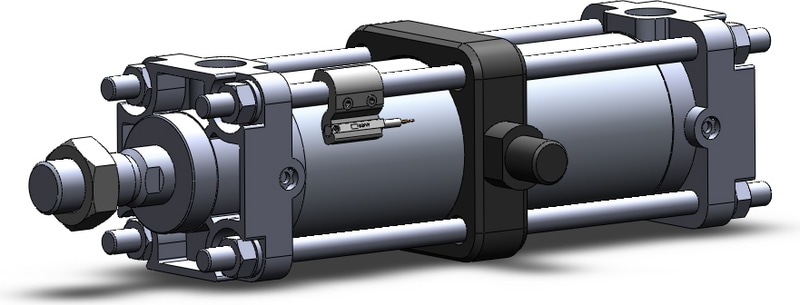 SMC CDA2T50-125Z-M9BWLS