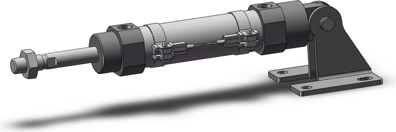 SMC CDM2C25-25TZ-N-M9P
