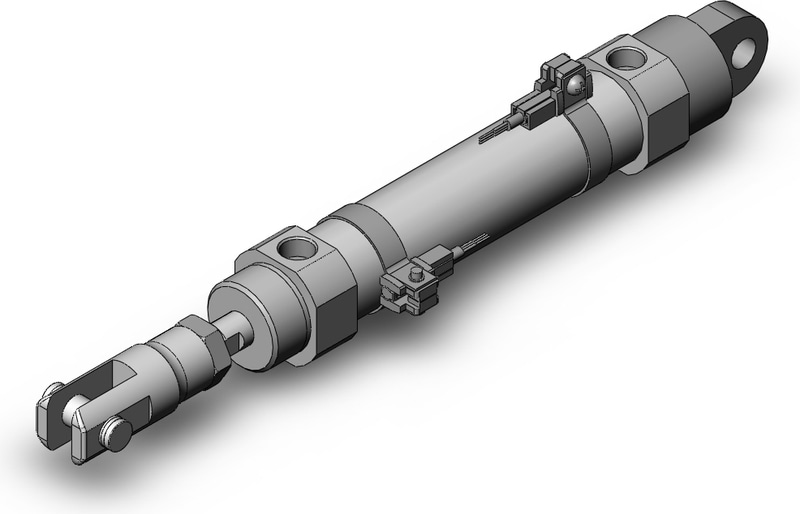 SMC CDM2C25-75Z-W-M9PZ