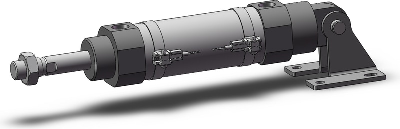SMC CDM2C40-25TZ-N-M9P
