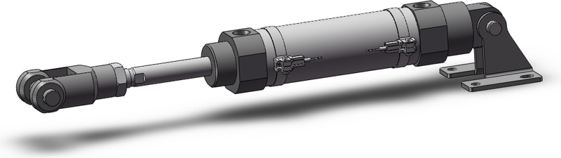 SMC CDM2C40-50TZ-NW-M9PMDPC