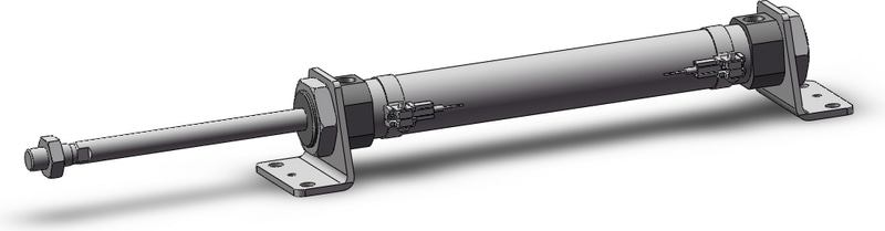 SMC CDM2L25-100TZ-M9B