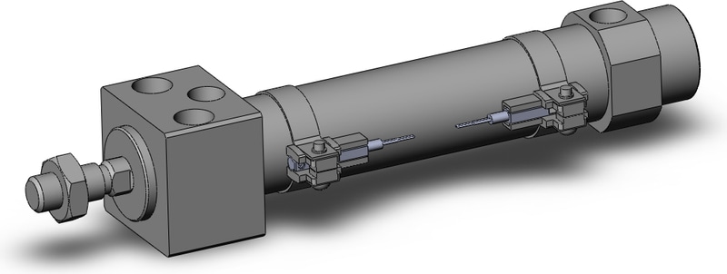 SMC CDM2RA25-75Z-M9BL
