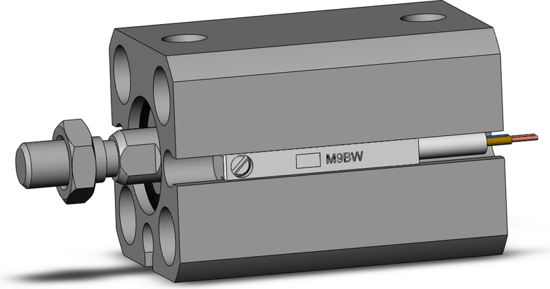 SMC CDQSB12-15DCM-M9BWL