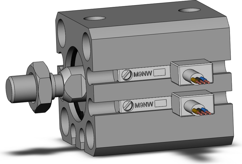 SMC CDQSB16-10DM-M9NWVL