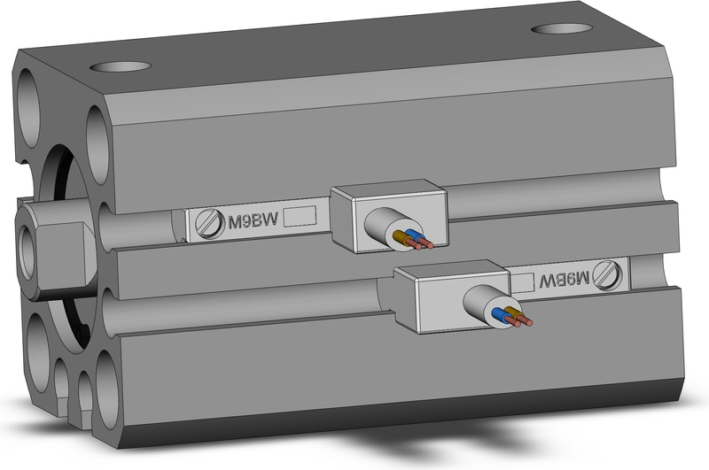 SMC CDQSB16-25D-M9BWVL3