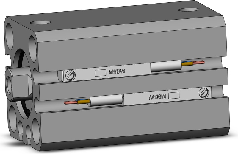 SMC CDQSB16-25DC-M9BWL