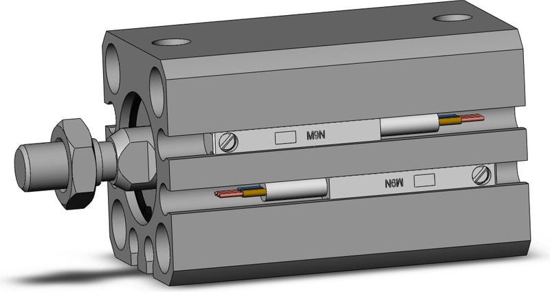SMC CDQSB16-25DM-M9NZ
