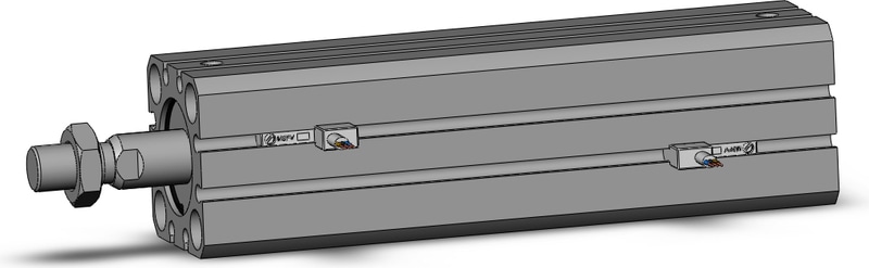 SMC CDQSB25-100DCM-M9PVL