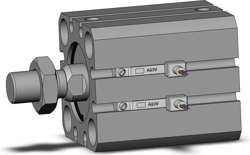 SMC CDQSB25-15DM-A93V