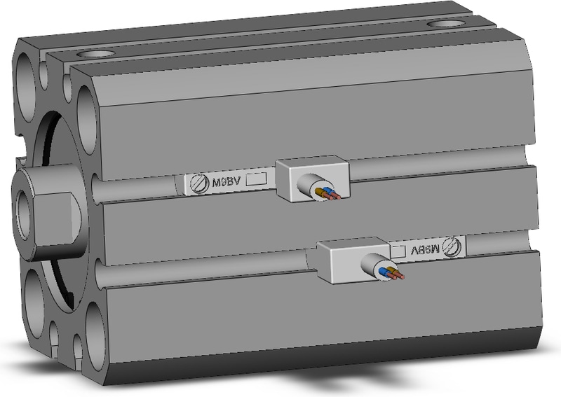 SMC CDQSB25-25DC-M9BVL3