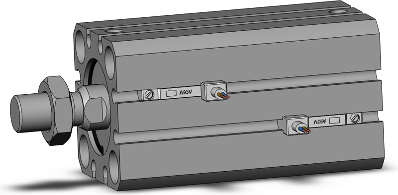 SMC CDQSB25-40DCM-A93VL