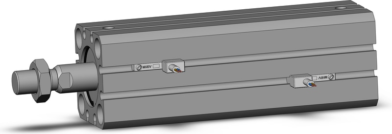 SMC CDQSB25-75DCM-M9BVL