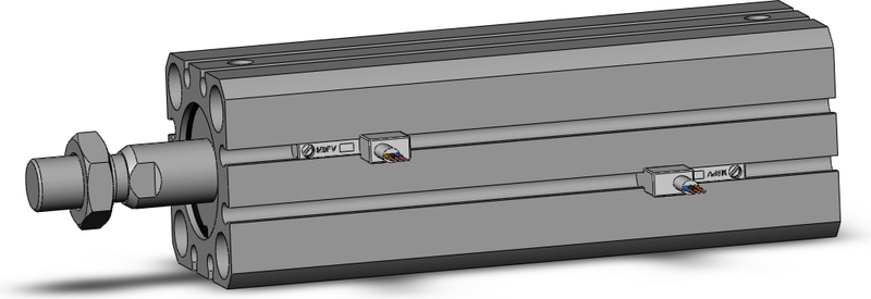 SMC CDQSB25-75DCM-M9PV