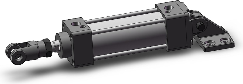 SMC MBD40-75Z-NW