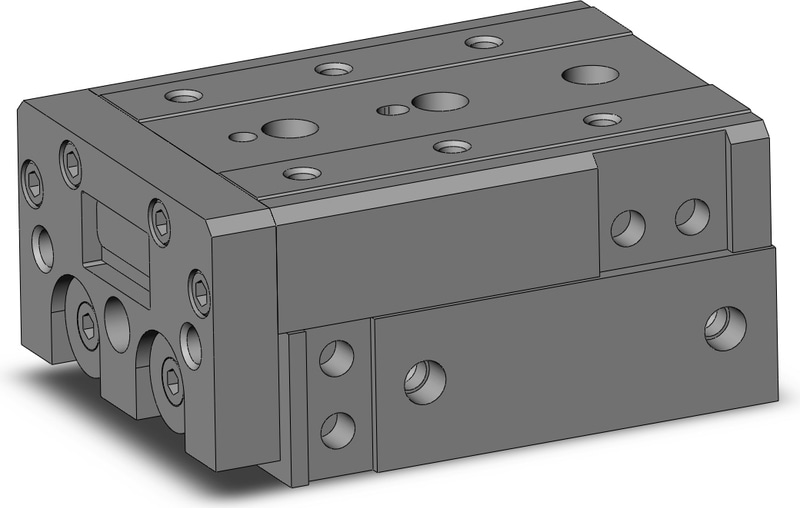 SMC MXS25L-50-M9BL