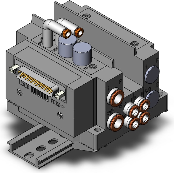 SMC SS5Y3-10F2-02DR-N7D