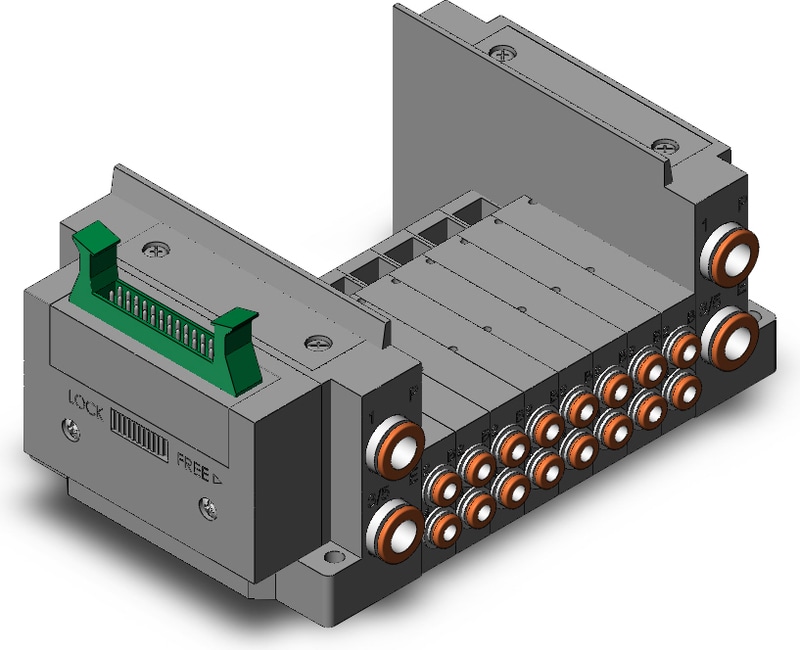 SMC SS5Y3-10P1-08B-C4