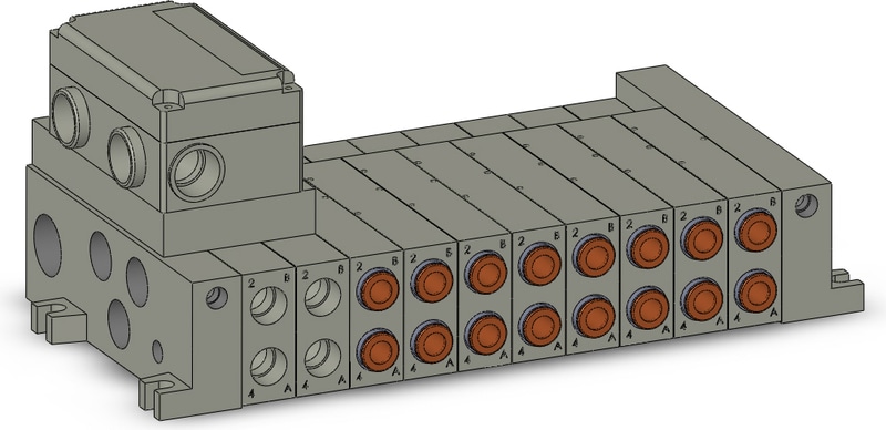 SMC VV5Q41-10C10SDV-W