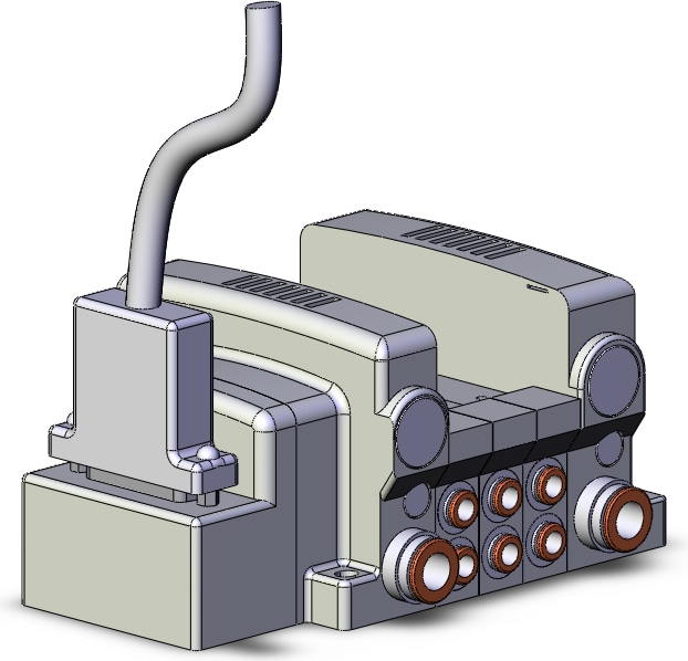 SMC VV5QC21-03C6FD2-S