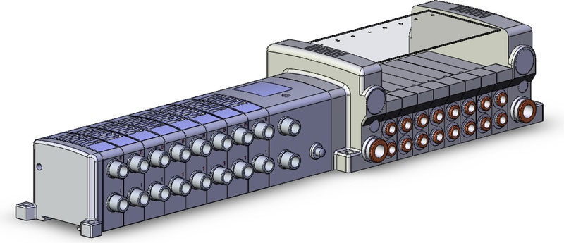 SMC VV5QC21-08C6SDQN82N-NS-X160US