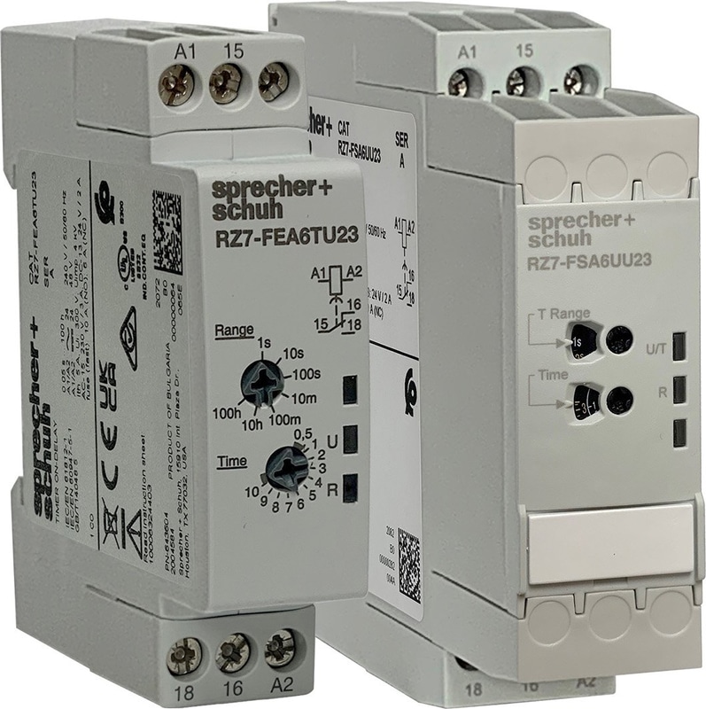 RZ7 Electronic Timing Relays