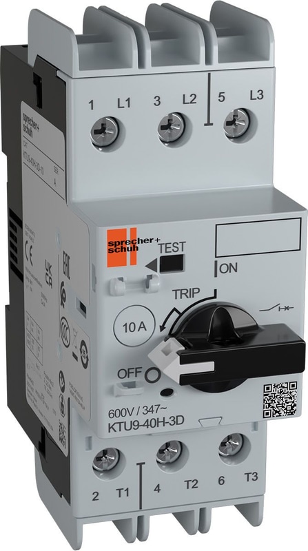 Series KTU9 Molded Case Circuit Breakers to 40A