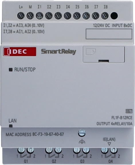 IDEC FL1F-B12RCC