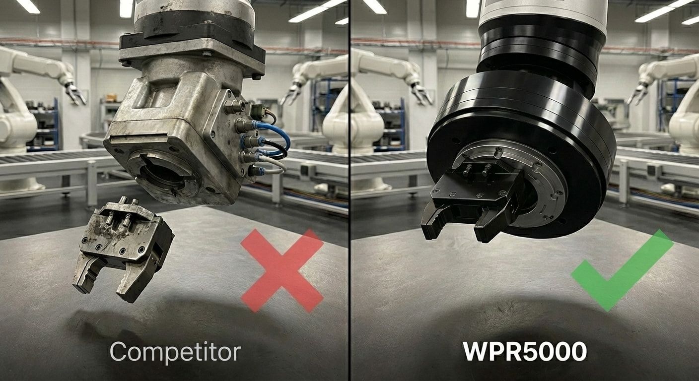 Air Fails Tool Holds - WPR5000 Mechanical Locking